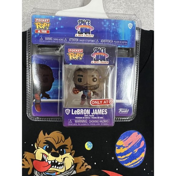 Funko Pocket Pop! Space Jam A New Legacy Lebron James XS Tee Target Exclusive - Picture 2 of 12